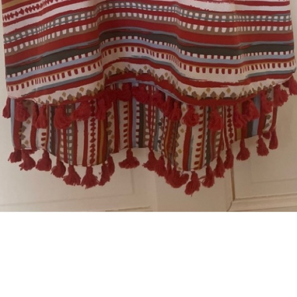 Sunday in Brooklyn for Anthropologie patterned stripes Tank with tassels - Picture 5 of 5